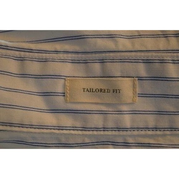 J.Crew Men's Button Down Long Sleeve Striped Long Sleeve Dress Shirt Size Large - Picture 11 of 11